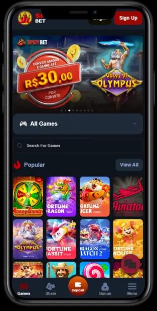 Casino Spicy Bet Mobile